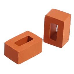 Конструктор керамический для детского творчества «Домик» Brickmaster, 99 деталей