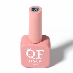 Гель лак для ногтей, жидкая фольга, трехфазный, 10 мл, LED/UV, красный (67)