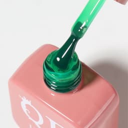 Гель лак для ногтей, витражный, трехфазный, 10 мл, LED/UV, зелёный (74)