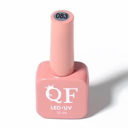 Гель лак для ногтей, однотонный, трехфазный, 10 мл, LED/UV, нюдовый (83)