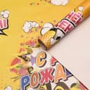 Бумага упаковочная «С Днём рождения», глянец, 70×100 см, 1 лист