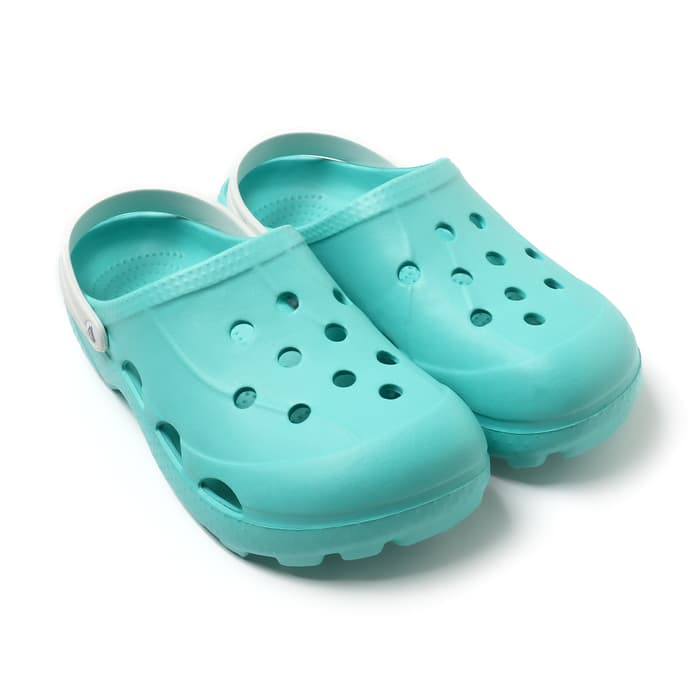 Сабо женские «Ола», размер 38, мятные, белые