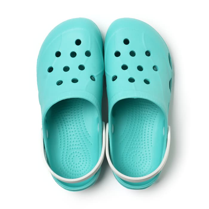 Сабо женские «Ола», размер 38, мятные, белые