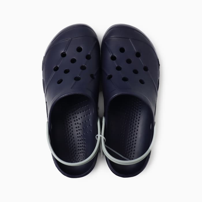 Сабо мужские «Ола», размер 45, фиолетово-синий, дымчато-серый