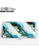 Конверт для денег «Мрамор зелёный», 16.5×8 см