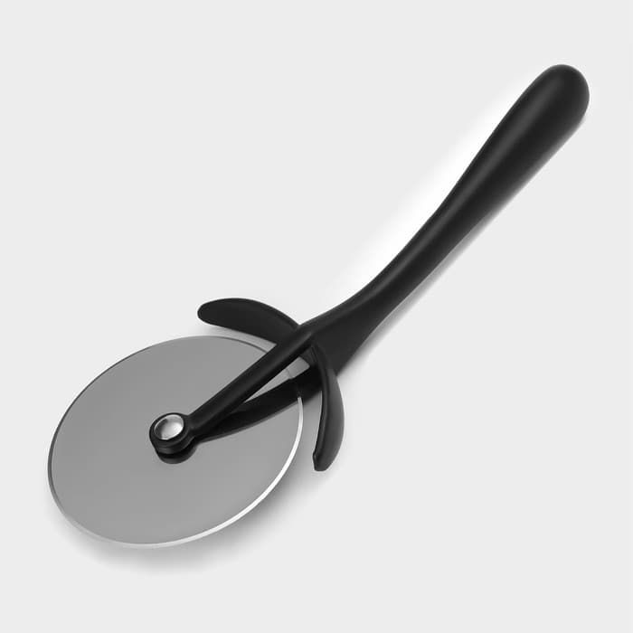 Нож для пиццы и теста Magistro Vantablack, 18×6.8 см, чёрный