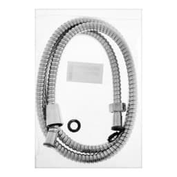 Душевой шланг ZEIN TDK002, 150 см, гайка металл, гайка пластик 1/2", Имп/Имп