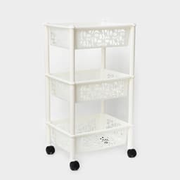 Этажерка напольная Prima, 3-х секционная, на колёсиках, МИКС