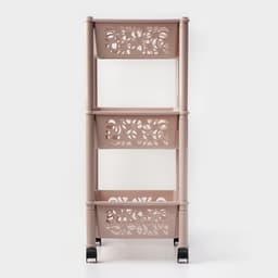 Этажерка напольная Prima, 3-х секционная, на колёсиках, МИКС