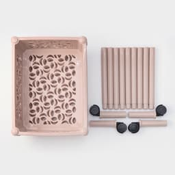 Этажерка напольная Prima, 3-х секционная, на колёсиках, МИКС