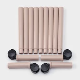 Этажерка напольная Prima, 3-х секционная, на колёсиках, МИКС