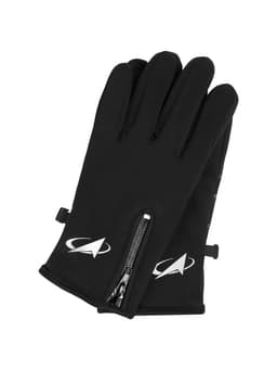 Перчатки РОСКОСМОС х ONLYTOP, р. S-M, чёрные