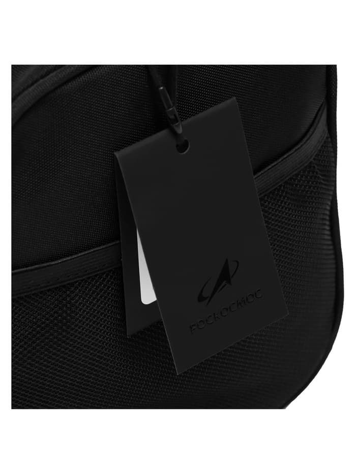 Сумка спортивная РОСКОСМОС х ONLYTOP, чёрная