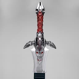 Макет оружия «Сувенирный меч аниме», 104 см, красный, пенополистирол