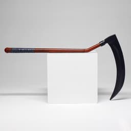 Сувенирное оружие «Коса жнеца», 100×55 см, пенополистирол