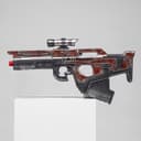 Макет оружия «Сувенирный бластер с оптикой», 64×33 см, пенополистирол