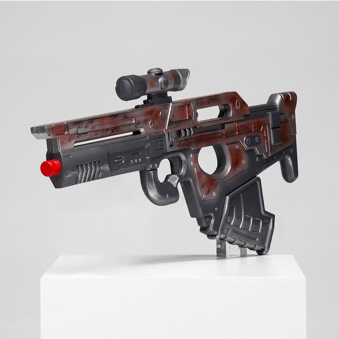 Макет оружия «Сувенирный бластер с оптикой», 64×33 см, пенополистирол