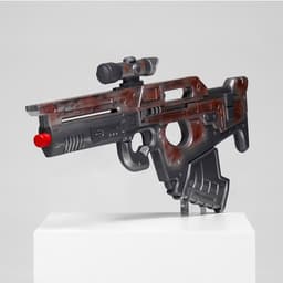 Макет оружия «Сувенирный бластер с оптикой», 64×33 см, пенополистирол