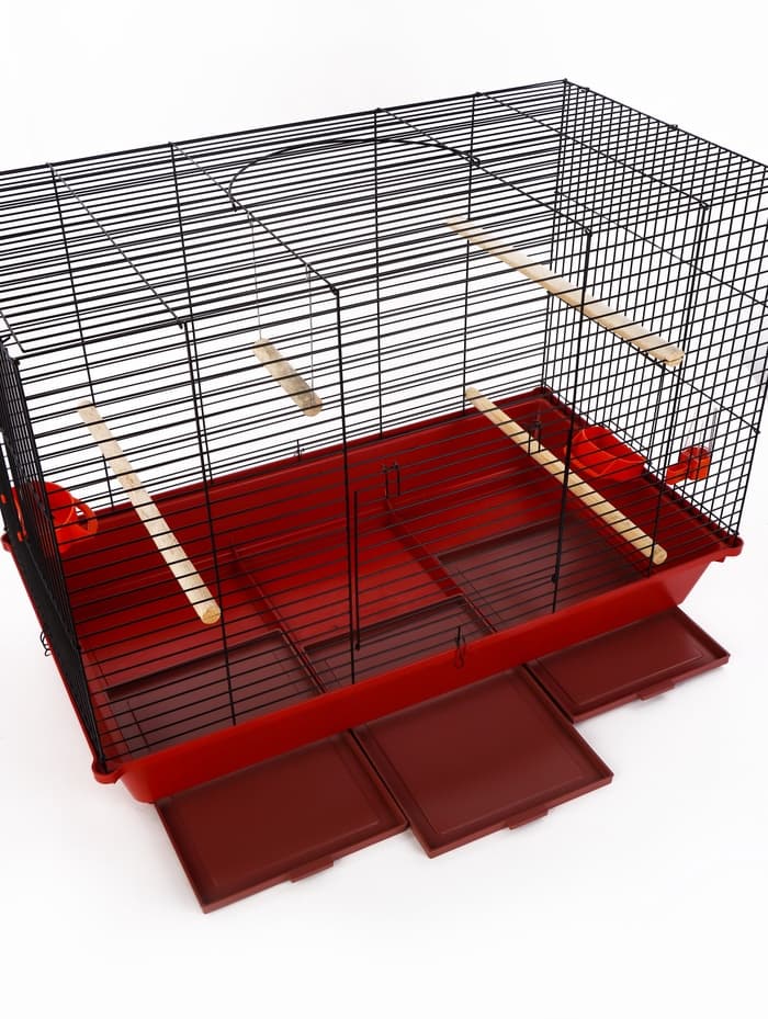 Клетка для птиц, «Рикки max 3», 79×44×65 см, цвет МИКС