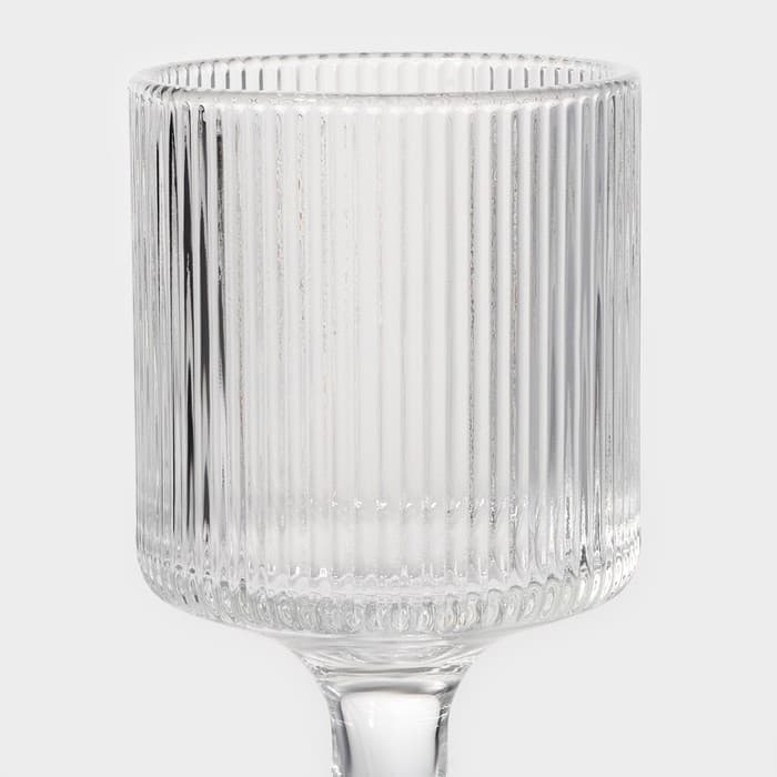 Бокал стеклянный «Грани», 250 мл, 7.3×12 см