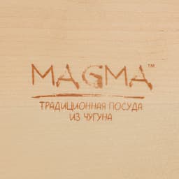 Сковорода Magma «Далат», d=12.5 см, h=3.2 см, на деревянной подставке, индукция, чугун, чёрная