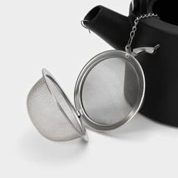 Чайник Magma «Сайгон», 1.1 л, чугун, с ситом, с эмалированным покрытием внутри, индукция, чугун, чёрный