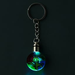 Брелок для ключей с фонариком «Кот», 4×2 см