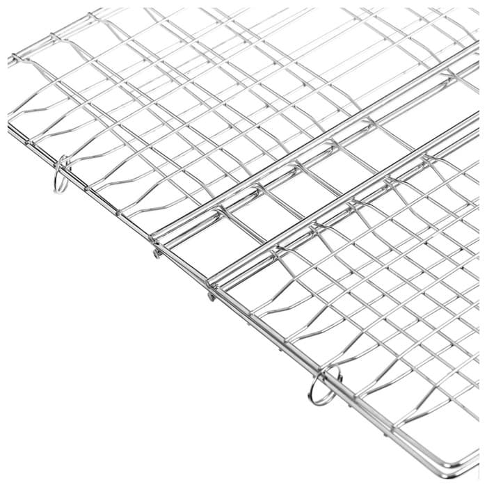 Решётка - гриль универсальная maclay, 24×27 см, хромированная сталь, для мангала