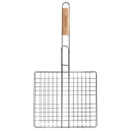 Решётка - гриль универсальная maclay, 24×27 см, хромированная сталь, для мангала