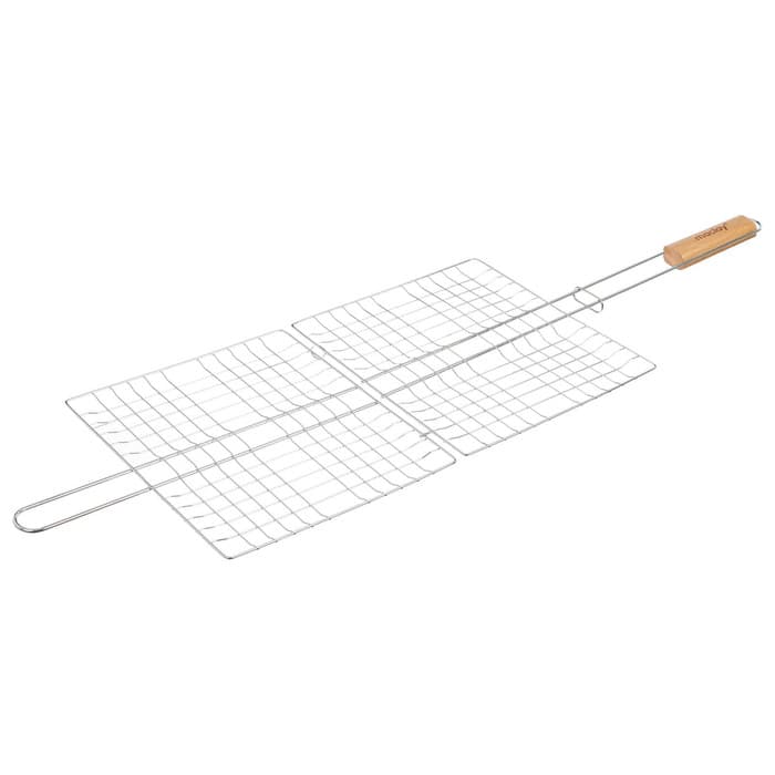 Решётка - гриль универсальная maclay, 24×27 см, хромированная сталь, для мангала