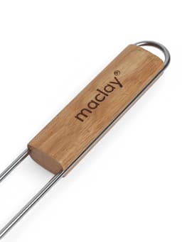 Решётка - гриль универсальная maclay, 26x45 см, хромированная сталь, для мангала