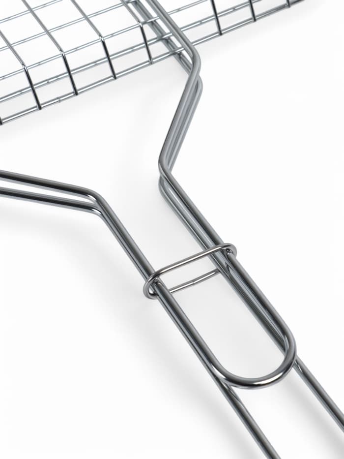 Решётка - гриль универсальная maclay, 26x45 см, хромированная сталь, для мангала