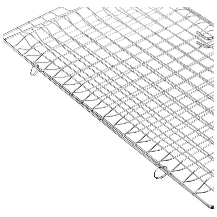 Решётка - гриль универсальная maclay, 21×34 см, хромированная сталь, для мангала