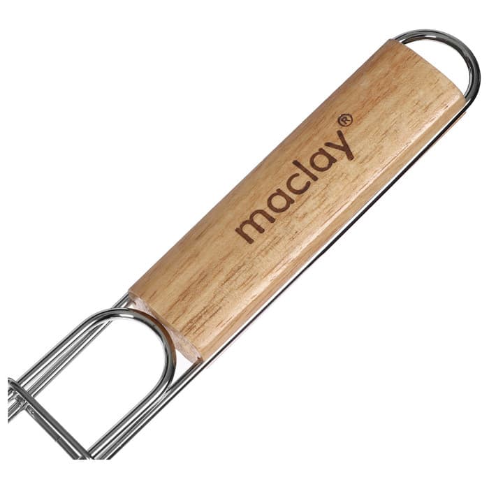 Решётка - гриль универсальная maclay, 21×34 см, хромированная сталь, для мангала