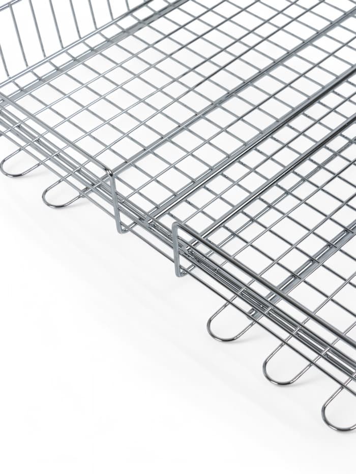 Решётка - гриль универсальная maclay, 33x36 см, хромированная сталь, для мангала