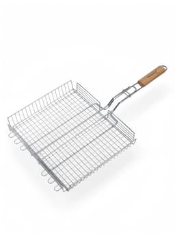 Решётка - гриль универсальная maclay, 33x36 см, хромированная сталь, для мангала