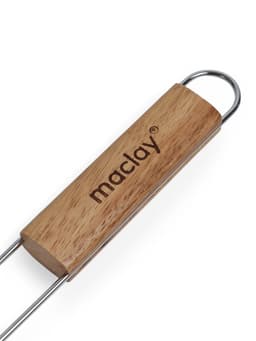 Решётка - гриль для рыбы maclay, 30×12 см, хромированная сталь, для мангала