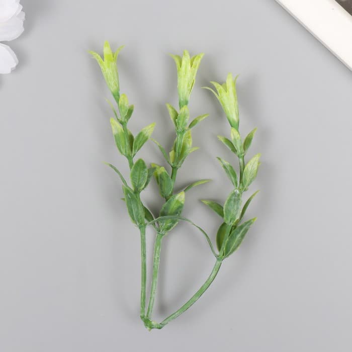 Искусственное растение для творчества «Гиппеастриум», набор 6 шт., светло-зелёный, 11 см