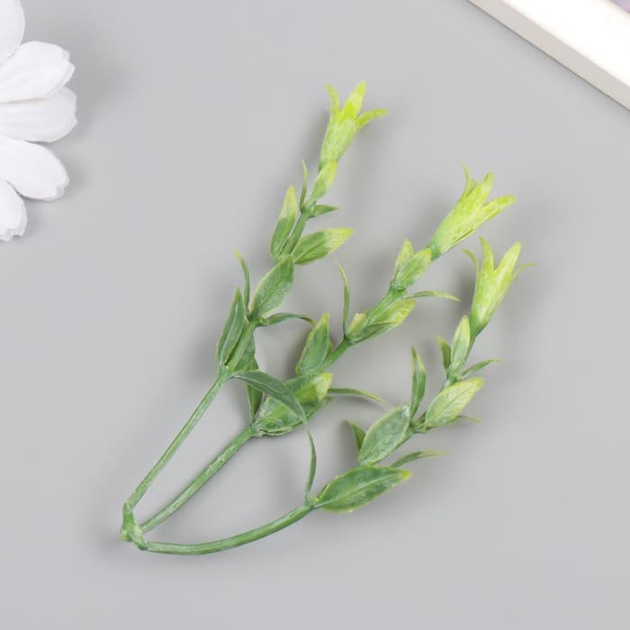 Искусственное растение для творчества «Гиппеастриум», набор 6 шт., светло-зелёный, 11 см