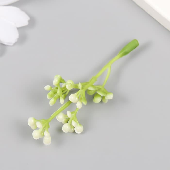 Искусственное растение для творчества «Бруния», набор 12 шт., 7 см