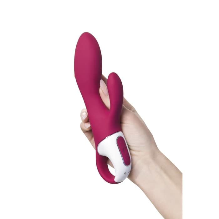 Вибратор Satisfyer Heated Affair с клиторальным стимулятором, цвет красный