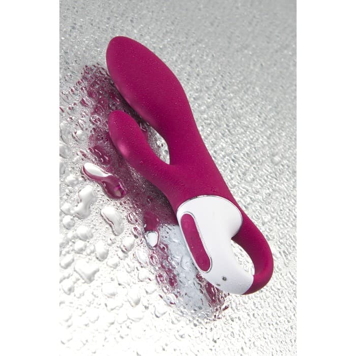 Вибратор Satisfyer Heated Affair с клиторальным стимулятором, цвет красный