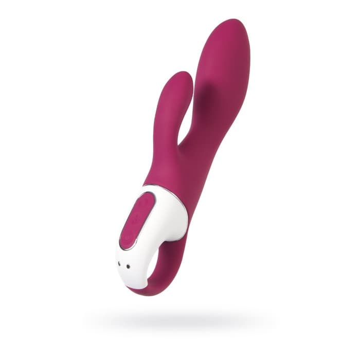 Вибратор Satisfyer Heated Affair с клиторальным стимулятором, цвет красный