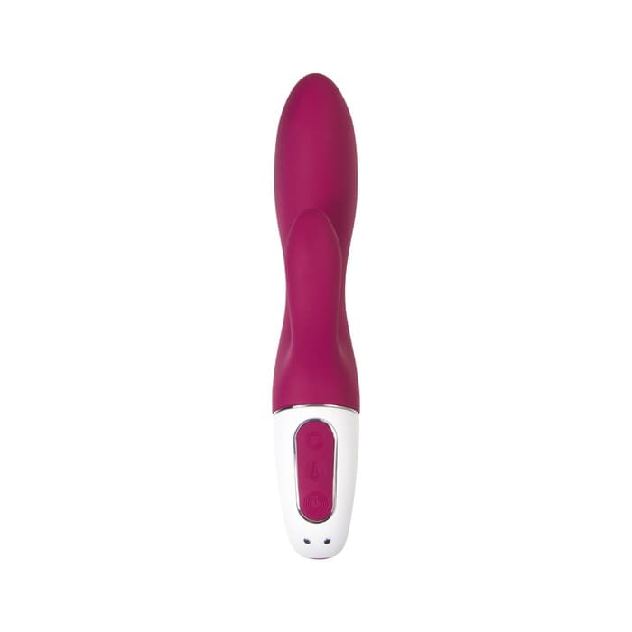 Вибратор Satisfyer Heated Affair с клиторальным стимулятором, цвет красный