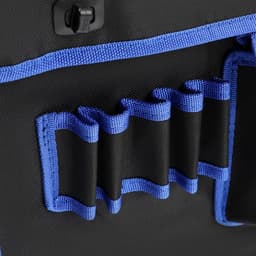 Сумка для инструментов ТУНДРА, карман и 5 петель, 2 отделения, ремень, 360×280×130 мм