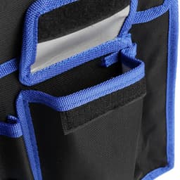 Сумка для инструментов ТУНДРА, карман и 5 петель, 2 отделения, ремень, 360×280×130 мм