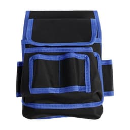 Сумка-пояс для инструментов ТУНДРА, одинарная, 2 кармана, 4 петли