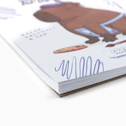 Скетчбук А5, 40 листов, 100 гр «Капибара»