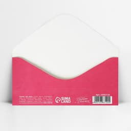 Конверт для денег «С Днём рождения!», 16.5×8 см