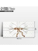 Конверт для денег «Бант», 16.5×8 см